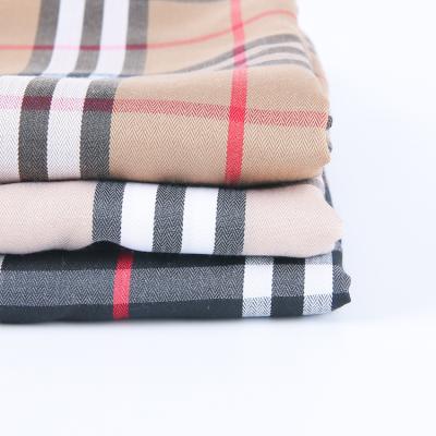 China Nice simple wholesale high quality QUICK DRY price polyester/rayon shirt fabric for women's shirt and dress for sale