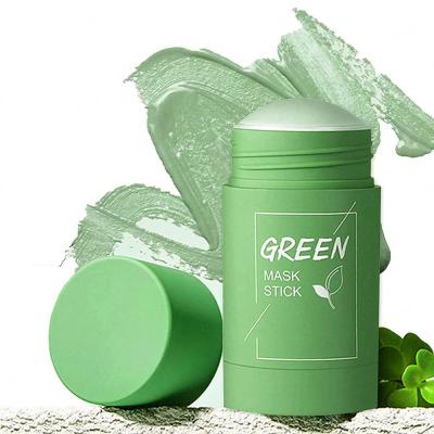 China Clean Solid Mask Oil Stick Moisturizer Green Tea Face Mask Stick Mascarillas Disposable Facial Facials for sale