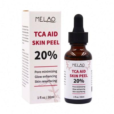 China OEM Private Label 30% TCA Anti Acne Chemical Skin Tightening Skin Care Serum For Face for sale