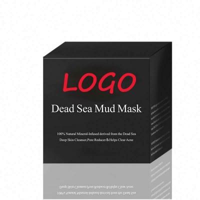 China Damage OEM Beauty Private Label Dead Sea Mud Release Mask In Face And Body Mask for sale