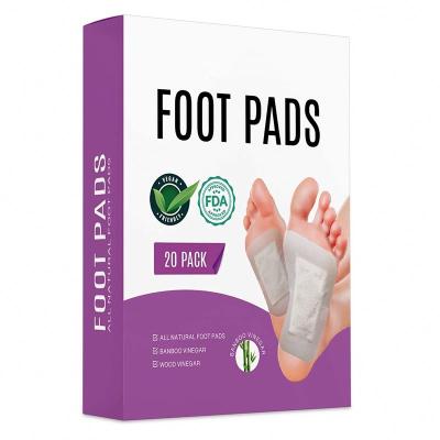 China Eliminate toxin improve sleep quality increase blood circulation detox foot patch for sale