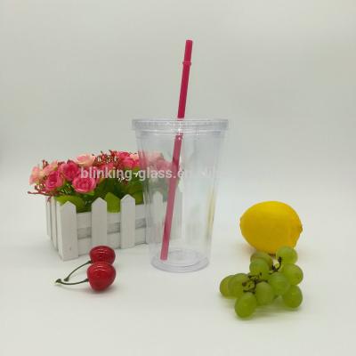 China CLASSIC Plastic Insulation Double Wall Tumbler for sale