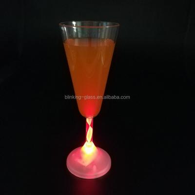 China Modern light up champagne glasses for sale