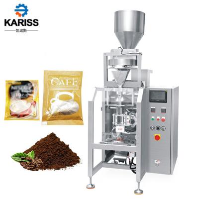 China Automatic Food Powder Packing Machine 3/4 Sides Sachet Coffee Powder Vertical Sealing Packing Machine 1-200g for sale