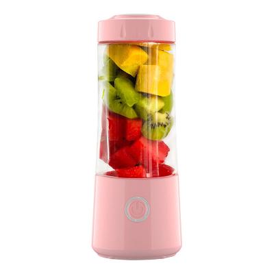 China 2021 Household Use Mini Home USB 6 Blades Personal Juicer Rechargeable Fruit Juice Blender Portable Blender for sale