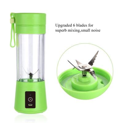 China Mini USB Manufacturer 22000RPM 7.4v Wholesale Pure Copper Rechargeable Juicer Motor Blender Portable Juicer Bottle for sale