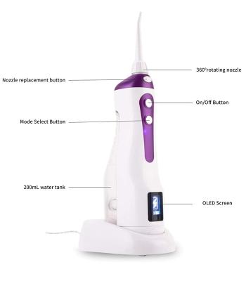 China 2020 Hot Selling Clean Household Dental Care Interdental Device Effectively Better Water Flosser for sale