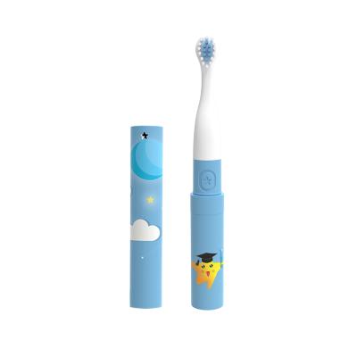 China Food Grade ABS S1 Toothbrushes Kids Cartoon Electric Toothbrush Small Electric Toothbrush Set for sale