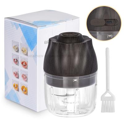 China Mini Food Chopper 10S Handle Low Noise Easy and Manual Food Processor - Vegetable Slicer for sale