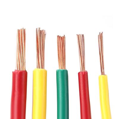 China Hot Sale Wire Copper General Wiring Conductor Insulated Electrical Wire Wire Single Core Wire for sale