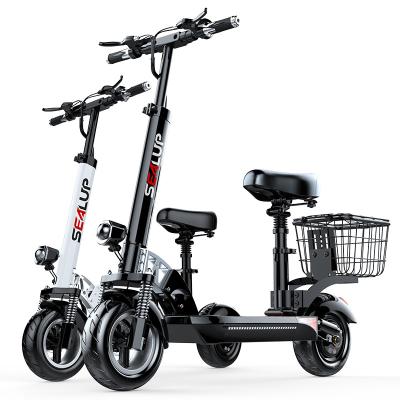 China Mini Folding Electric Car Battery adult two-wheel drive scooter unisex lithium battery electric scooter for sale