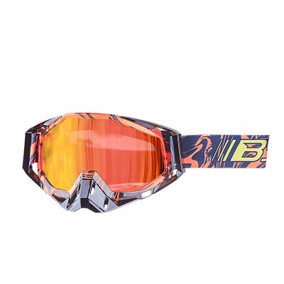 China Unisex Off-Road Outdoor Mirror Polarized Windshield Goggles Spot Motorcycle Goggles Wind Sand Riding Ski Goggles for sale