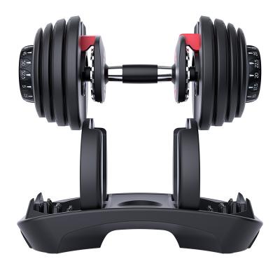 China Universal Dumbbell Men's Fitness Equipment Automatically Weight Home Adjustable Women's Smart Barbell 24/39KG for sale