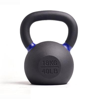 China Commercial Kettlebell Men's Home Use Cast Iron Fitness Home Sports Spray Kettlebell for sale