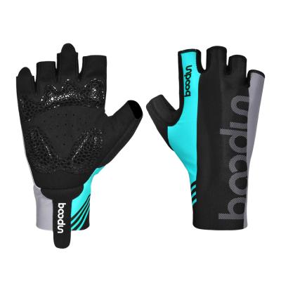 China Wholesale Unisex Outdoor Half Finger Road Racing Bicycle Cycling Gloves for sale