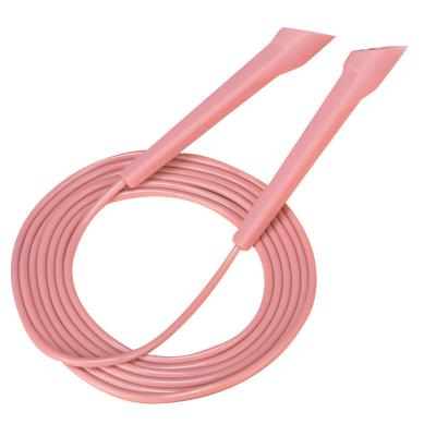 China New Running Exercise Handle Plastic Rope Skipping Small Handle Fast Rope Skipping PVC Fitness Rope Plastic Skipping for sale