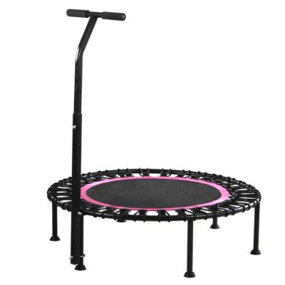 China Without Handrail Adult Fitness Sports Kids Indoor Trampoline Home Commercial Net Trampoline Protector Bouncing Bed for sale