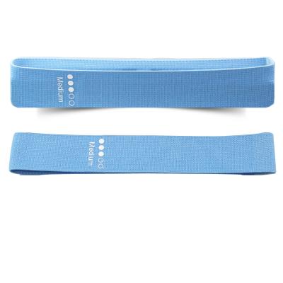 China Health Massage Hung Blue Gradient Hip Hip Fitness 5 Pack Beautiful Resistance Squat Ring Pulling Elastic Belt Yoga Stretching Belt for sale