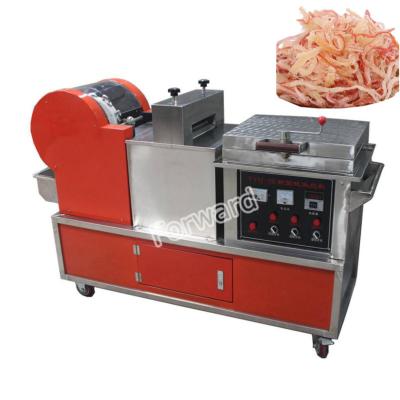 China Commercial catering three in one squid making flattened shredding machine/shredding squid machine/bake squid roasting machine for sale