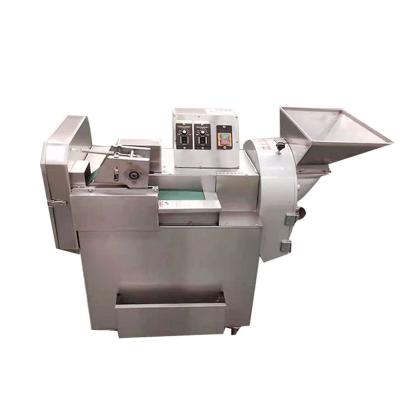 China Double Head Multifunctional Vegetable Fruit Cutter Commercial Supplying Stainless Steel Vegetable Cutting Machine for sale