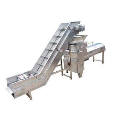 China Fruit Processing Plant Good Quality 1500kg Per Hour Pomegranate Seed Separating Machine Pulp Divider Passionflower Passion Fruit Peeling Machine for sale