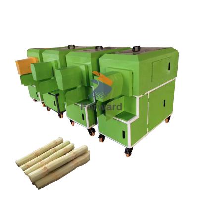 China Commercial Fruit Processing Plant Sugar Cane Peeling And Cutting Machine /Sugarcane Peeling Peeler Machine for sale