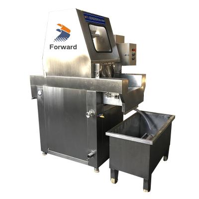 China Automatic manual brine injector smoke oven stainless steel injection machine saline meat brine injection for sale