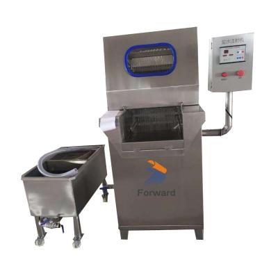 China Automatic smoke oven chicken fish brine injector machine /meat brine injector machine/saline injection machine for sale