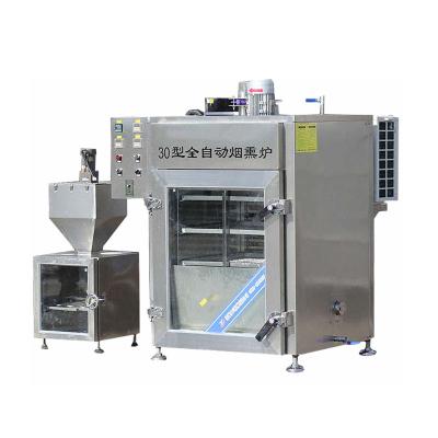 China Commercial Smoke Oven Fish Smoking Oven Automatic Meat Smoke Machine Sausage Smoke Chamber for sale