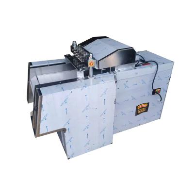 China Large Power Commercial Pork Skin Cutting Machine Fresh Pork Skin Chicken Meat Strip Cutter Machine for sale