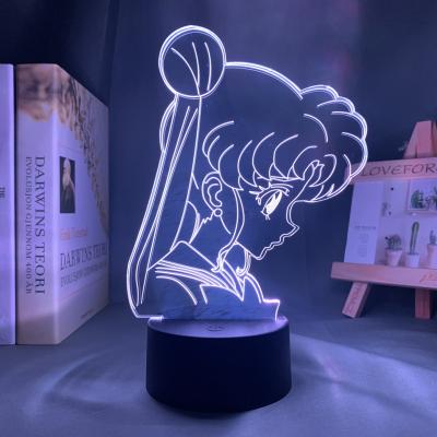 China Modern Anime TW-2483 Led Light Sailor Moon For Kids Room Decoration Child Bithday Gift Manga Sailor Moon 3d Lamp for sale