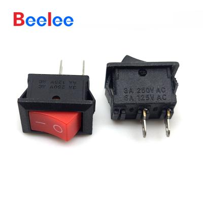 China Beelee KCD11-A On Off Panel Type Momentary Rocker Switches BL-CX-KCD11-A for sale