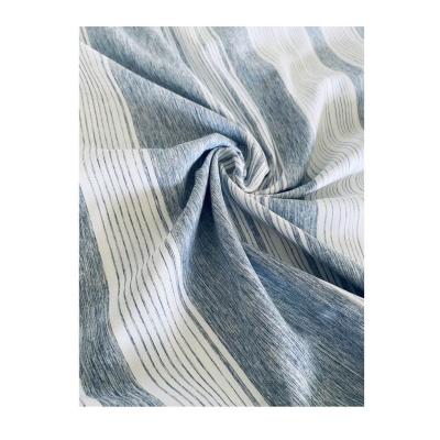 China QUICK DRY Premium Quality Material Polyester Plain Weave Cationic Stripe Fabric For Bed Sheet for sale