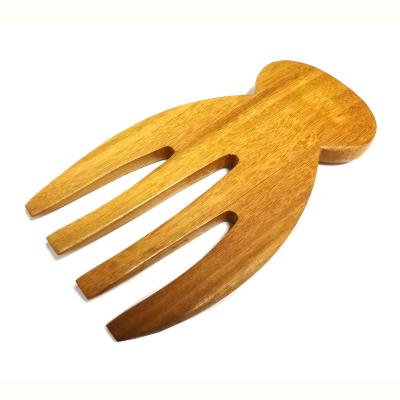 China Sustainable Charred Bamboo Salad Serving Bamboo Hand Tool Kit for sale