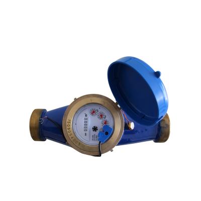 China High Performance IP68 Class B Brass Multijet Water Meter Cold Water Meter Suppliers for sale