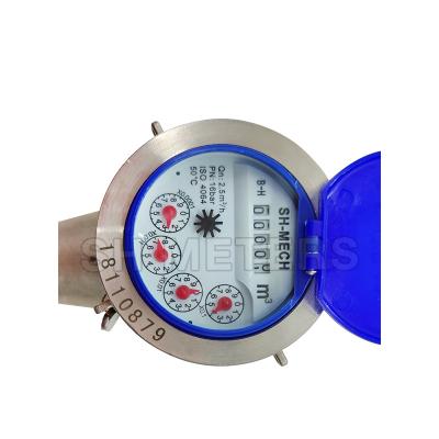 China DN15~DN50 High Performance Mechanical Stainless Steel Multi-Flow Water Meter Sales for sale