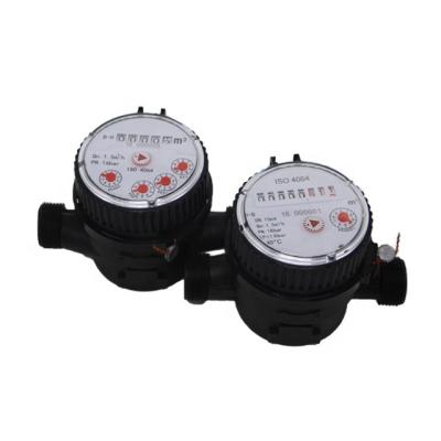 China High Performance DN15mm Single Cold Plastic Spray Water Meter for sale