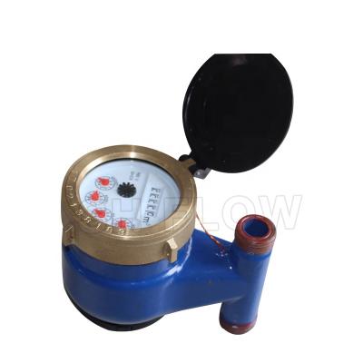 China High Performance Iron Water Meter Dial Dry Multijet Vertical Multi-jet Water Meter for sale