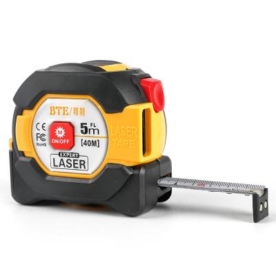 China 2-In-1 Range Finder 40M Measurement Infrared Digital Distance Tape Measure Laser LCD Digital Display Laser Measuring Distance Meter Tool for sale