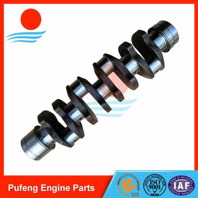 China engineering machinery crankshaft factory in China, 4HK1 forged crankshaft 8-98029-270-0 for Sumitomo excavator for sale