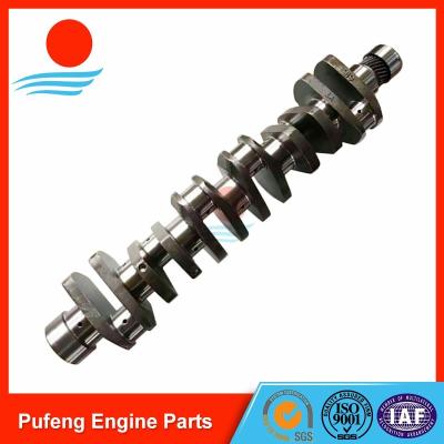 China Engineering Machinery Forged Crankshaft factory for  WD615, hardness up to 63HRC for sale