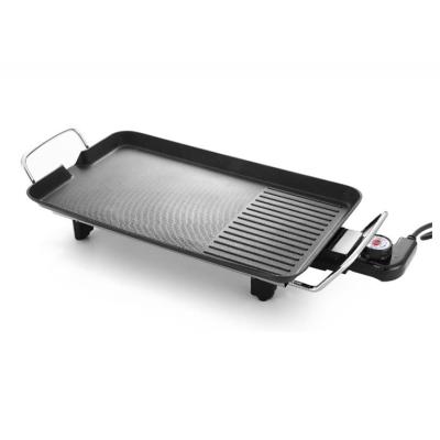 China Hotel Ce Approved Portable Electric Stove Single Burner Electric Touch Grill Pan Black for sale