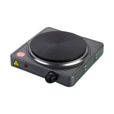 China Hotel Single Burner Hot Selling Electric Hot Plate With 5 Setting Adjustable Temperature Controls for sale