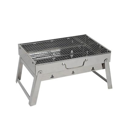 China Easily Assembled New Arrive Charcoal BBQ Grill With Handles For Camping for sale