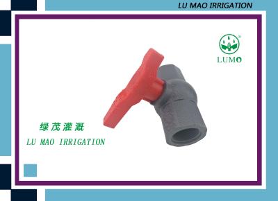 China Female Thread Compact PVC Ball Valve 4 Inch Anti Abrasion Low Torque for sale