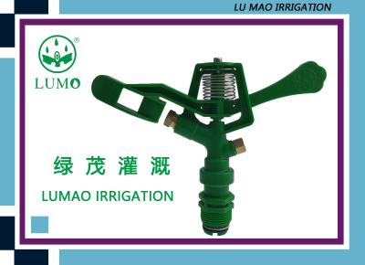 China Green Agricultural Impulse Overhead Sprinkler Heads 1.0 bar - 4.0 bar for sale