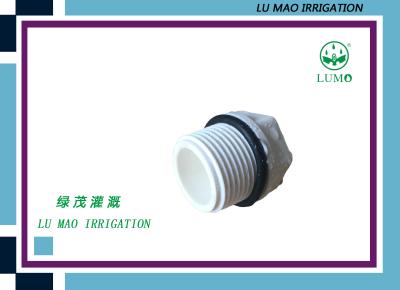 China Recycled Farm Irrigation Fittings Male Threaded Plug PVC PN16 - PN10 for sale