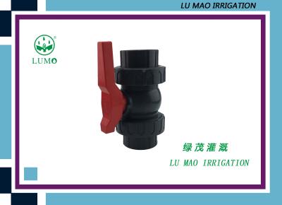 China High Pressure 2 Inch PVC Ball Valve / PVC True Union Ball Valve Flang Connection for sale