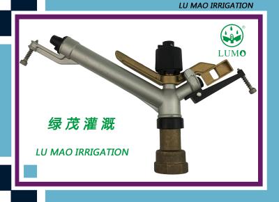 China Rain Gun Brass In Ground Lawn Sprinklers Irrigation With Plastic Nozzle for sale