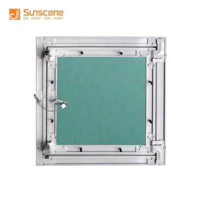 China Artistic Ceilings Aluminum Ceiling Partition Gypsum Access Panel With Snap Lock for sale